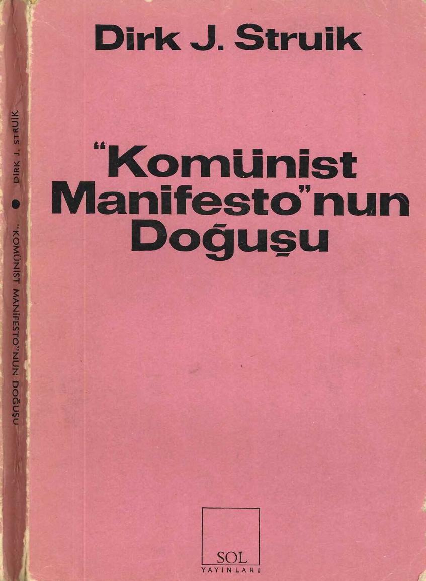 Komünist Manifesto'nun Doğuşu