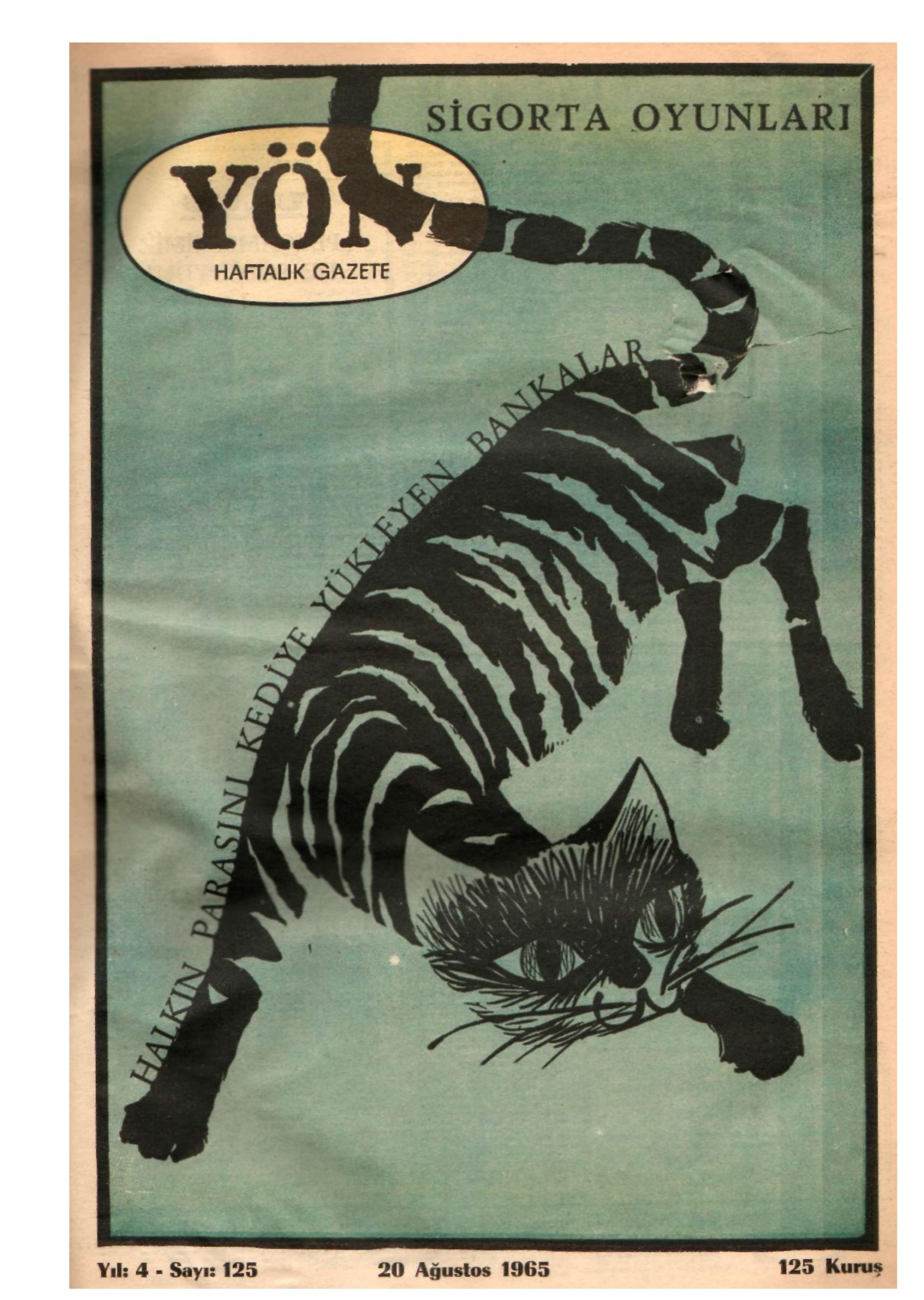 Yön Dergisi - C-4 - Yıl:4 Sayı:125