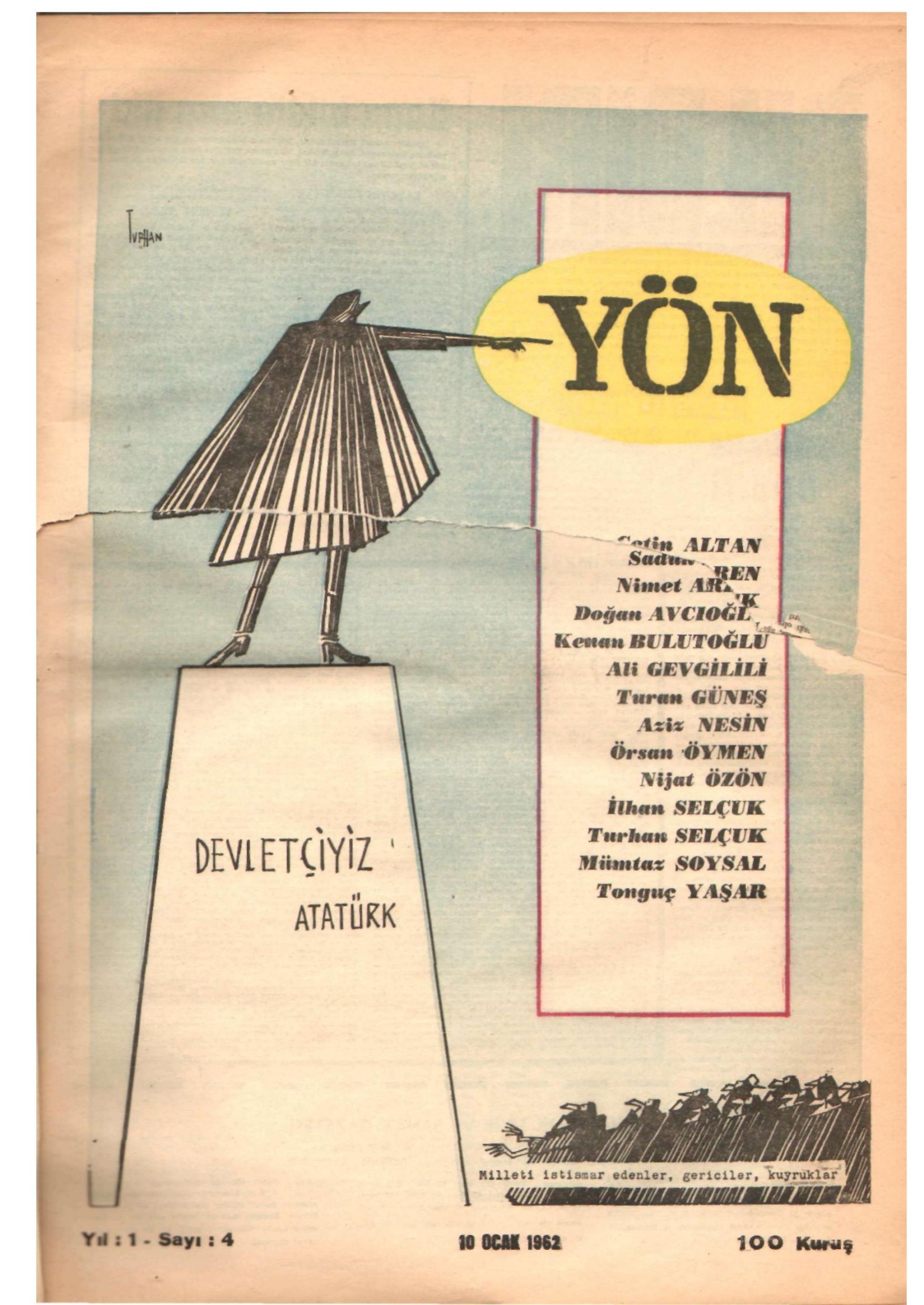 Yön Dergisi - C-1 - Yıl:1 Sayı:4