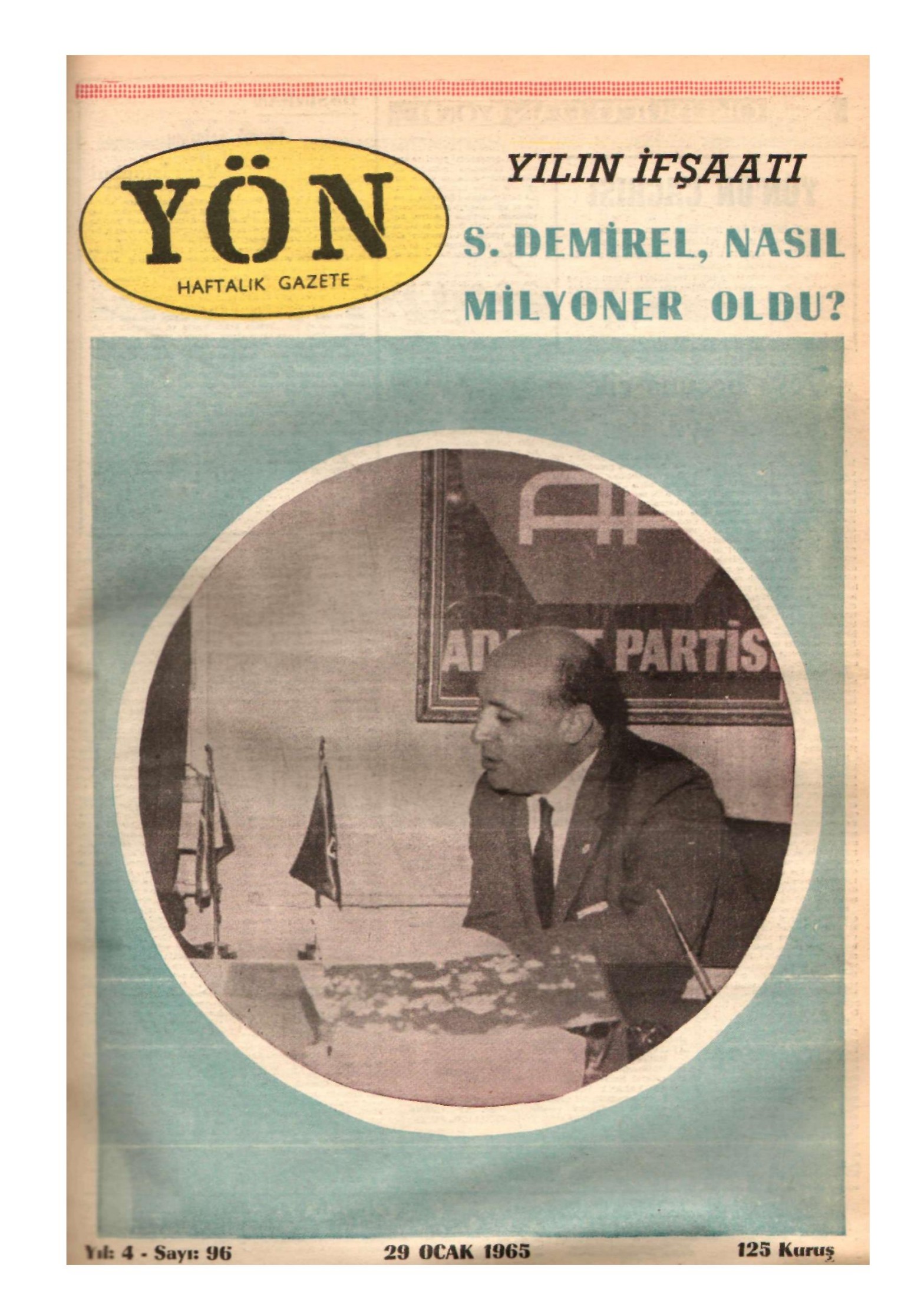 Yön Dergisi - C-4 - Yıl:4 Sayı:96