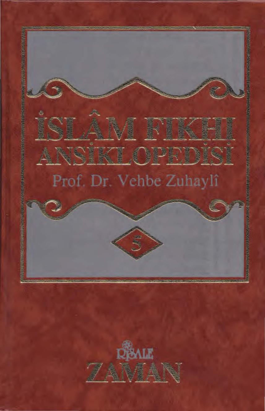 İslâm Fıkhı Ansiklopedisi Cilt 05