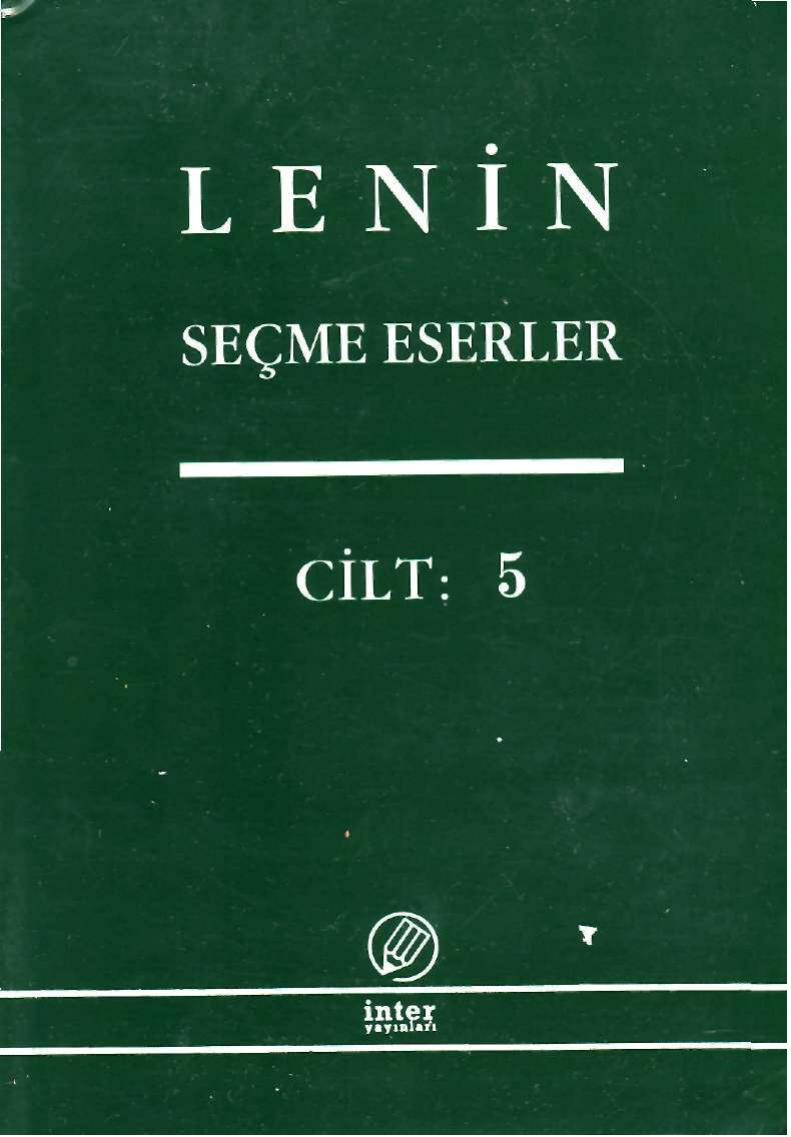 Lenin Secme Eserler C-5