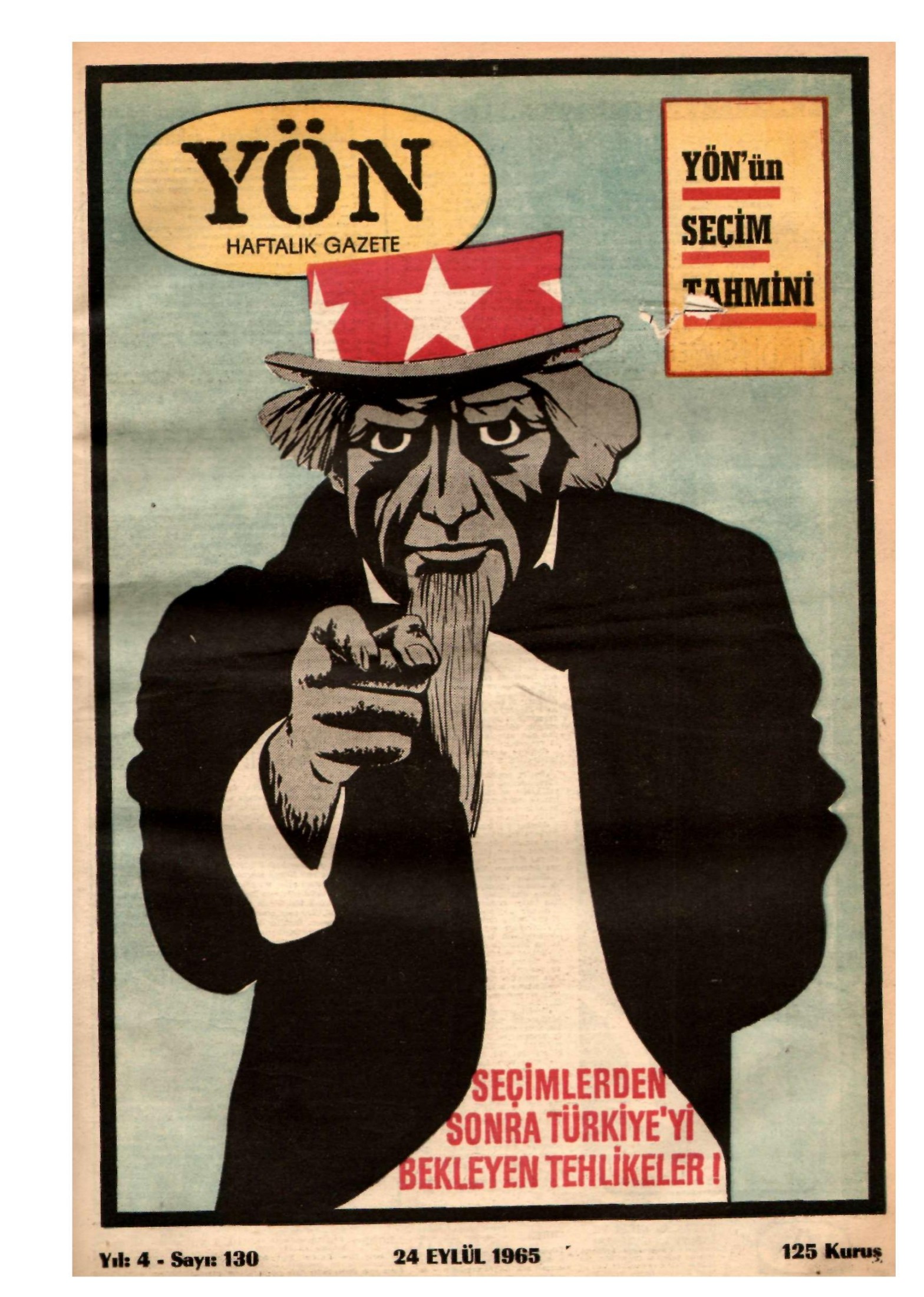 Yön Dergisi - C-4 - Yıl:4 Sayı:130