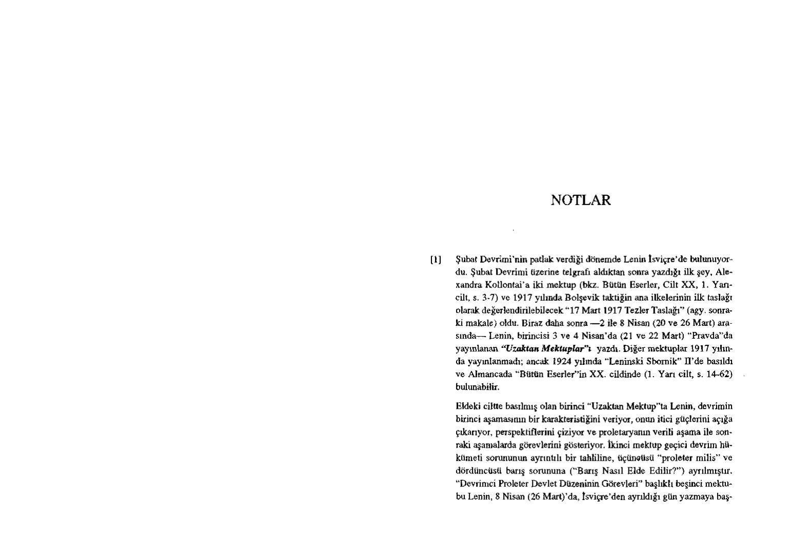 Lenin Cilt 6 Notlar
