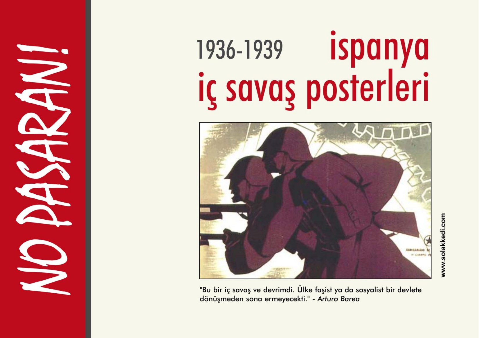 ispanya iç savas posterleri - solak kedi