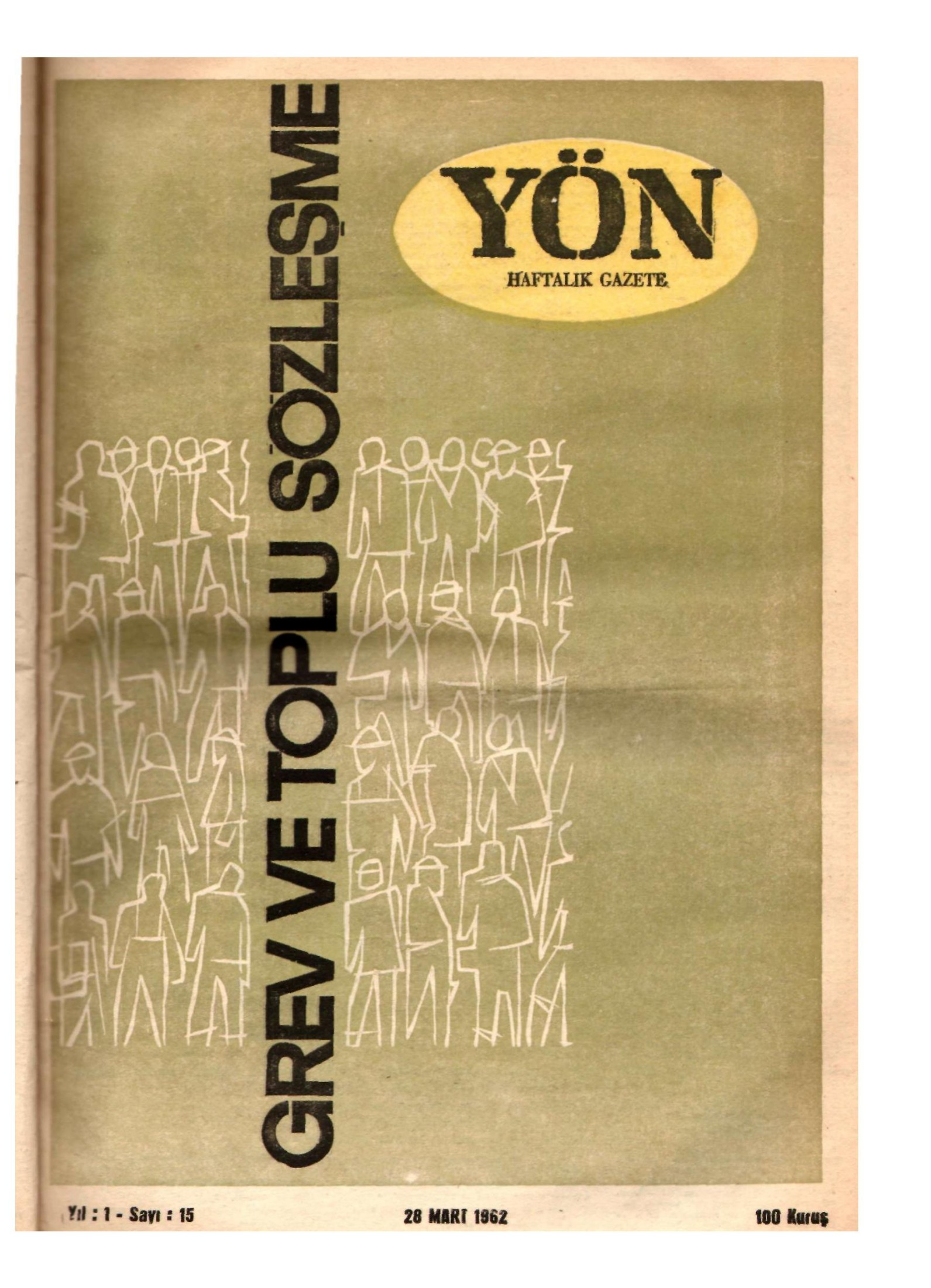 Yön Dergisi - C-1 - Yıl:1 Sayı:15