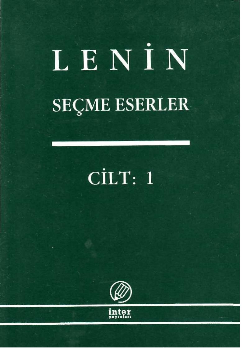 Lenin Secme Eserler C-1