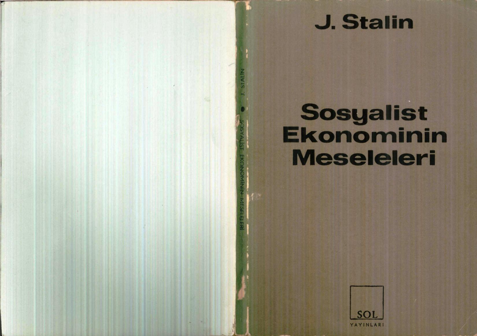 Sosyalist Ekonominin Meseleleri