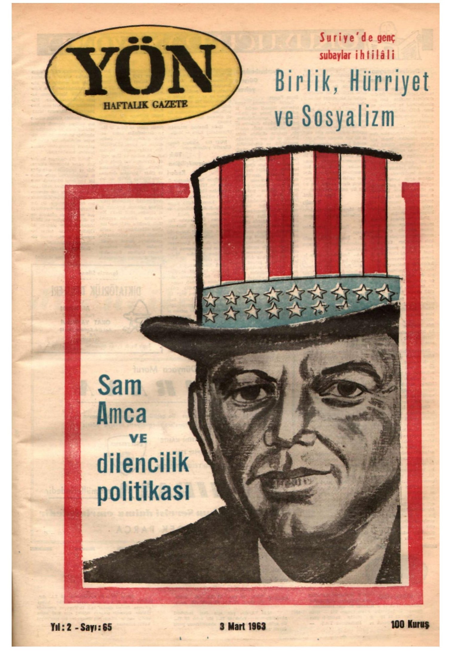 Yön Dergisi - C-2 - Yıl:2 Sayı:65