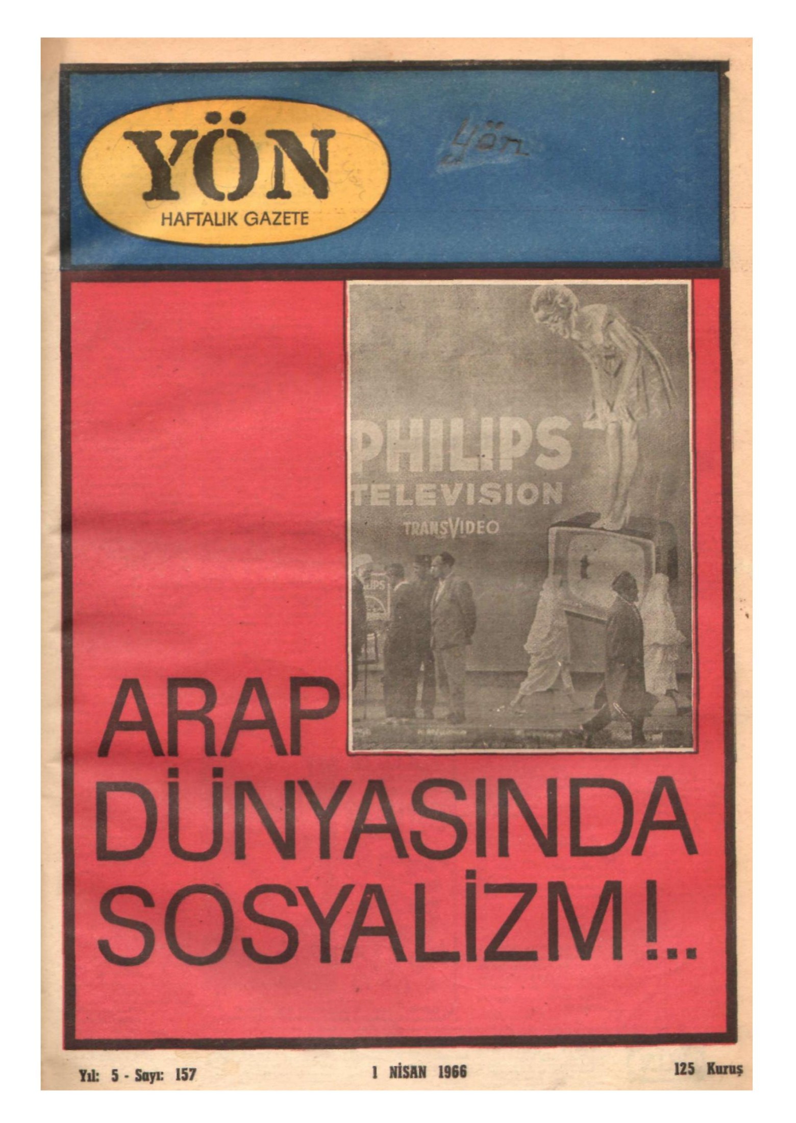 Yön Dergisi - C-5 - Yıl:5 Sayı:157