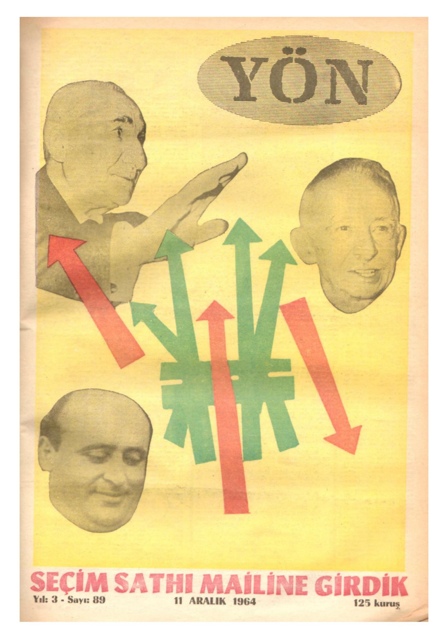 Yön Dergisi - C-3 - Yıl:3 Sayı:89