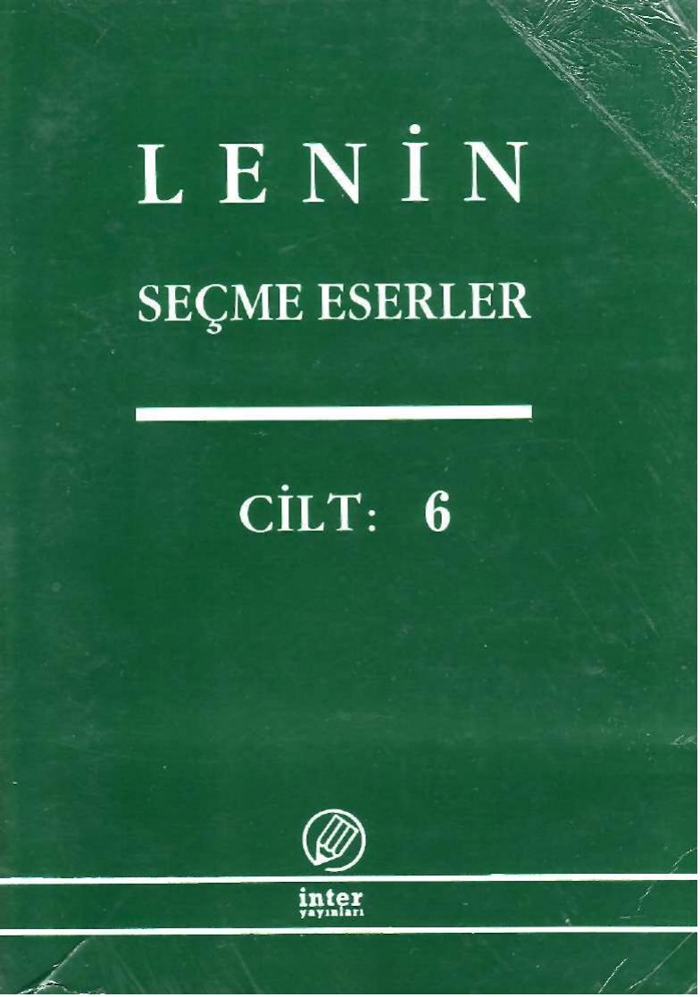 Lenin Secme Eserler C-6