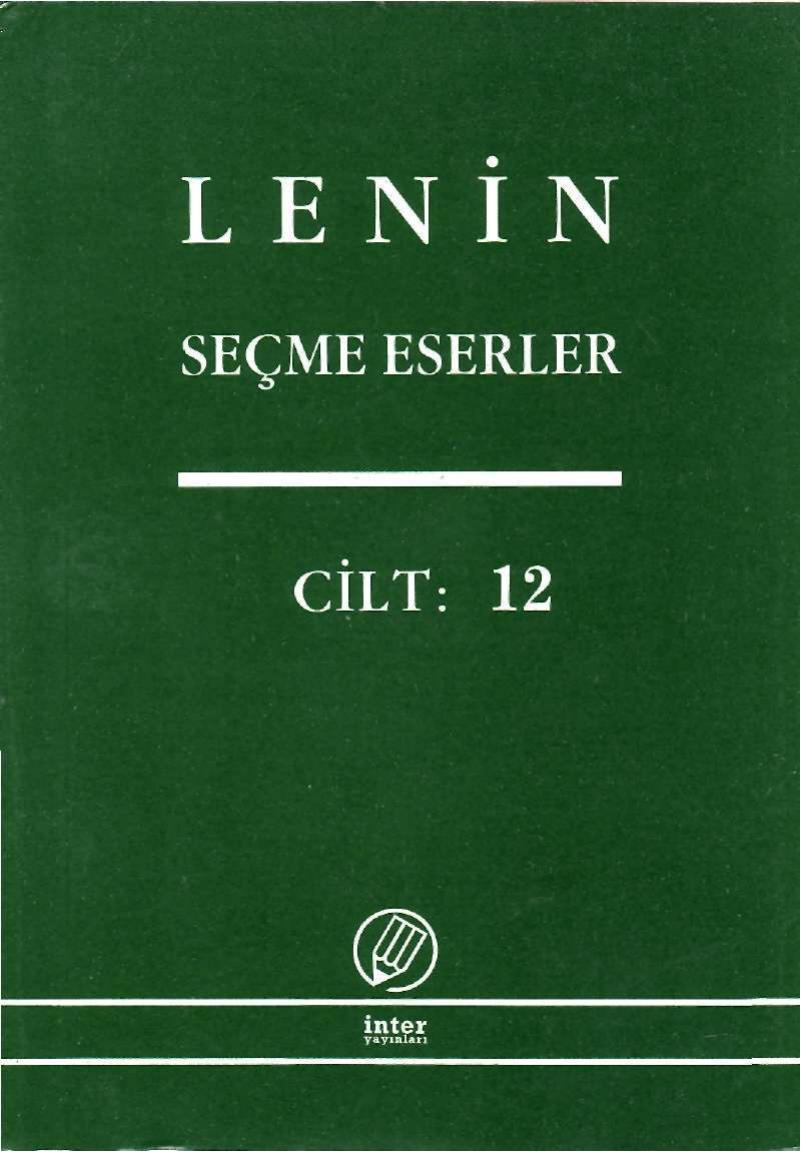 Lenin Secme Eserler C-12