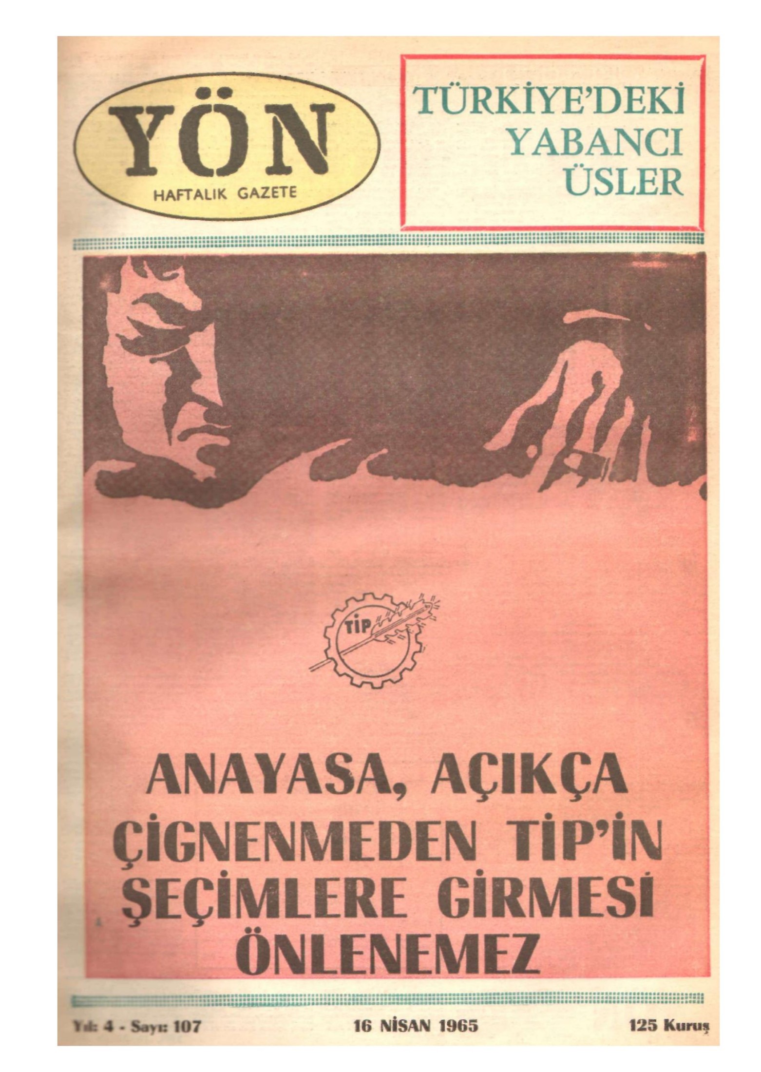 Yön Dergisi - C-4 - Yıl:4 Sayı:107