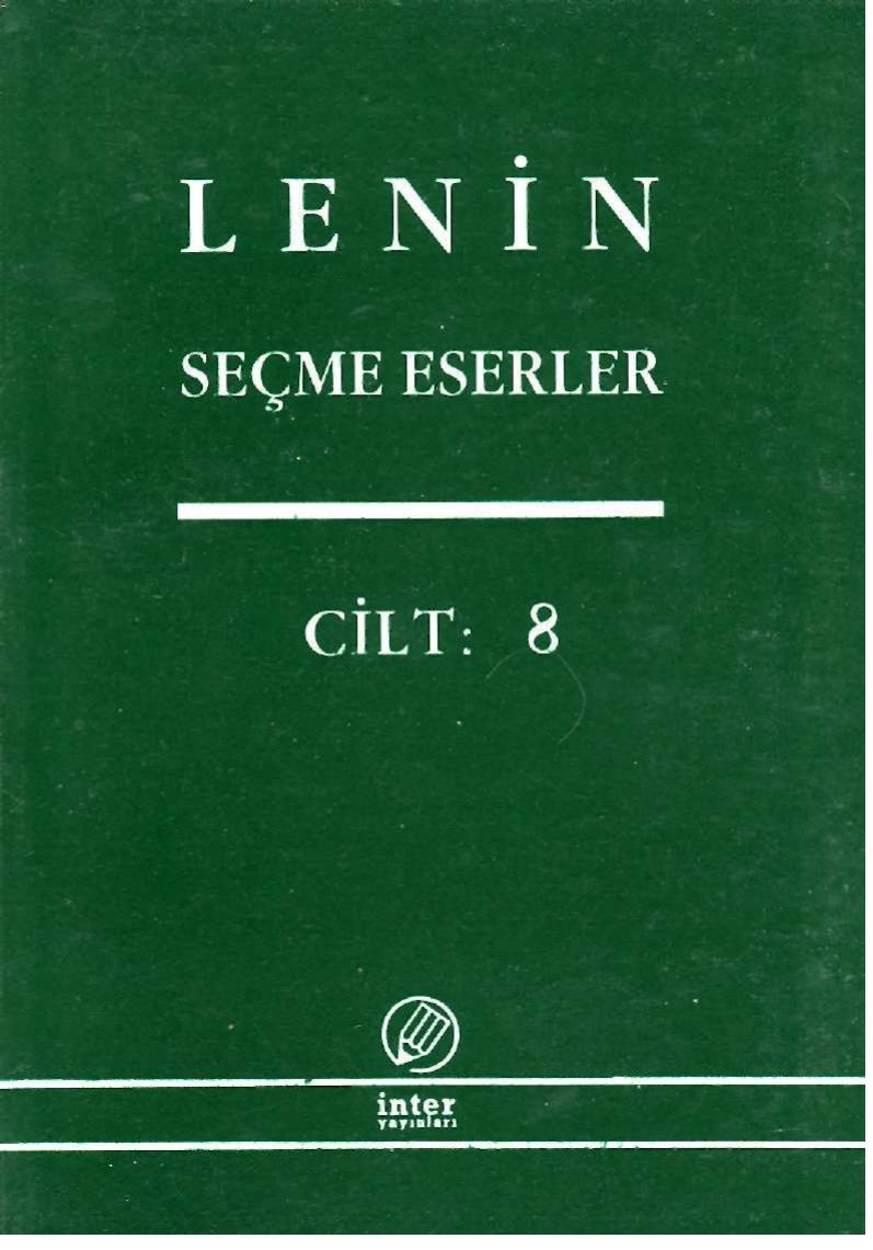 Lenin Secme Eserler C-8