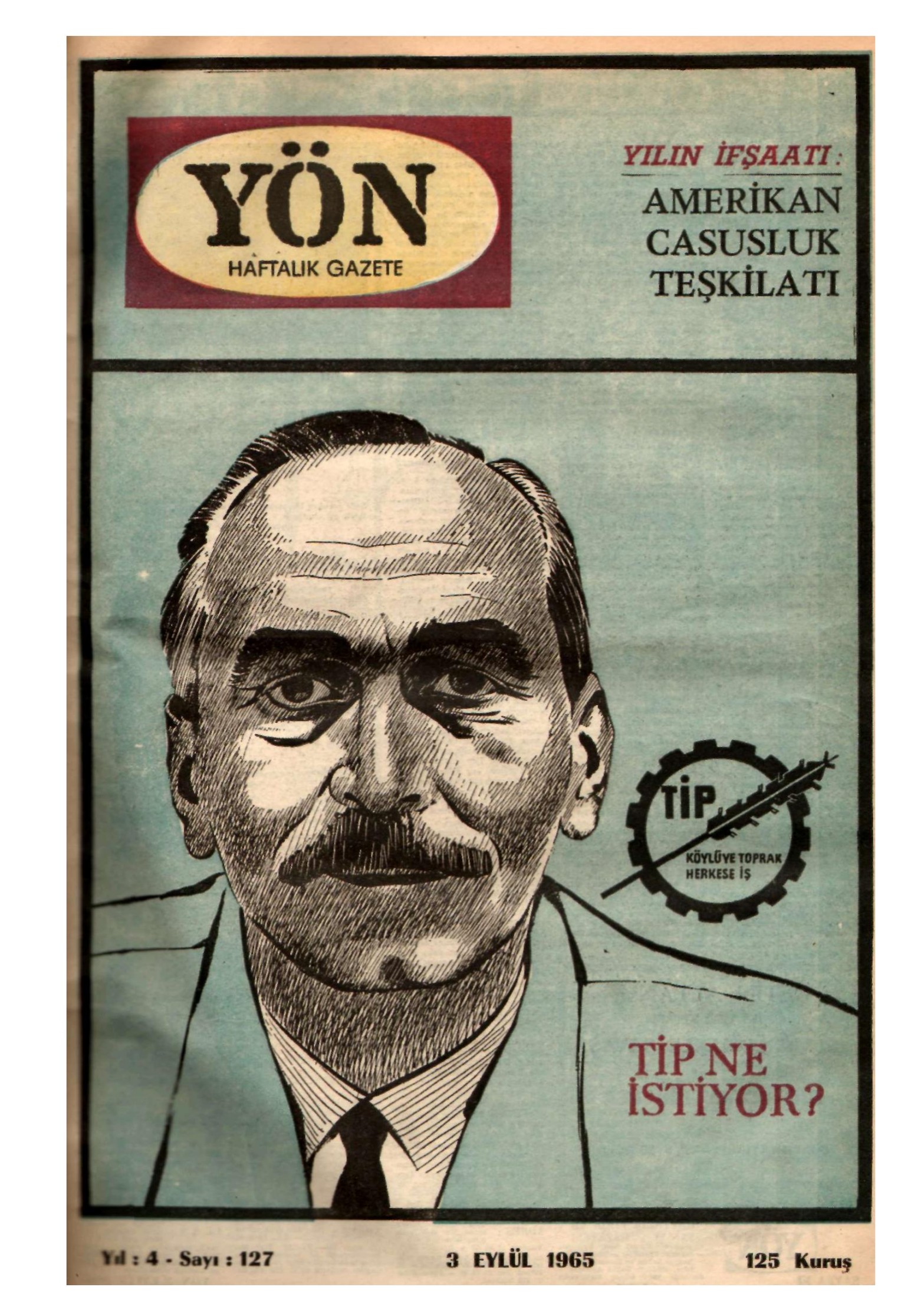 Yön Dergisi - C-4 - Yıl:4 Sayı:127