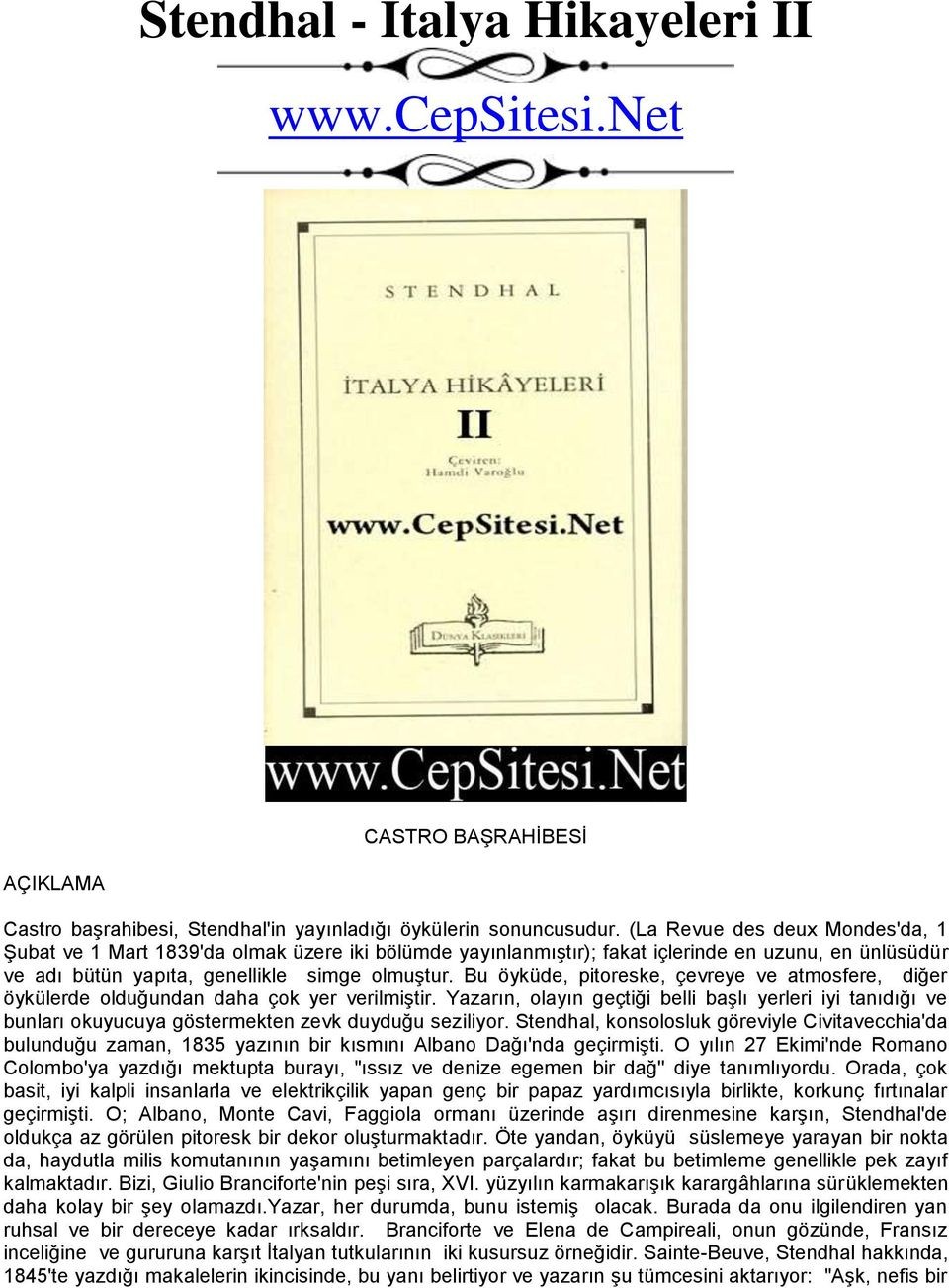 İtalya Öyküleri 2