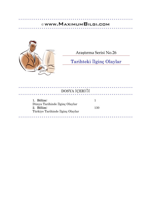 Tarihteki İlginç Olaylar