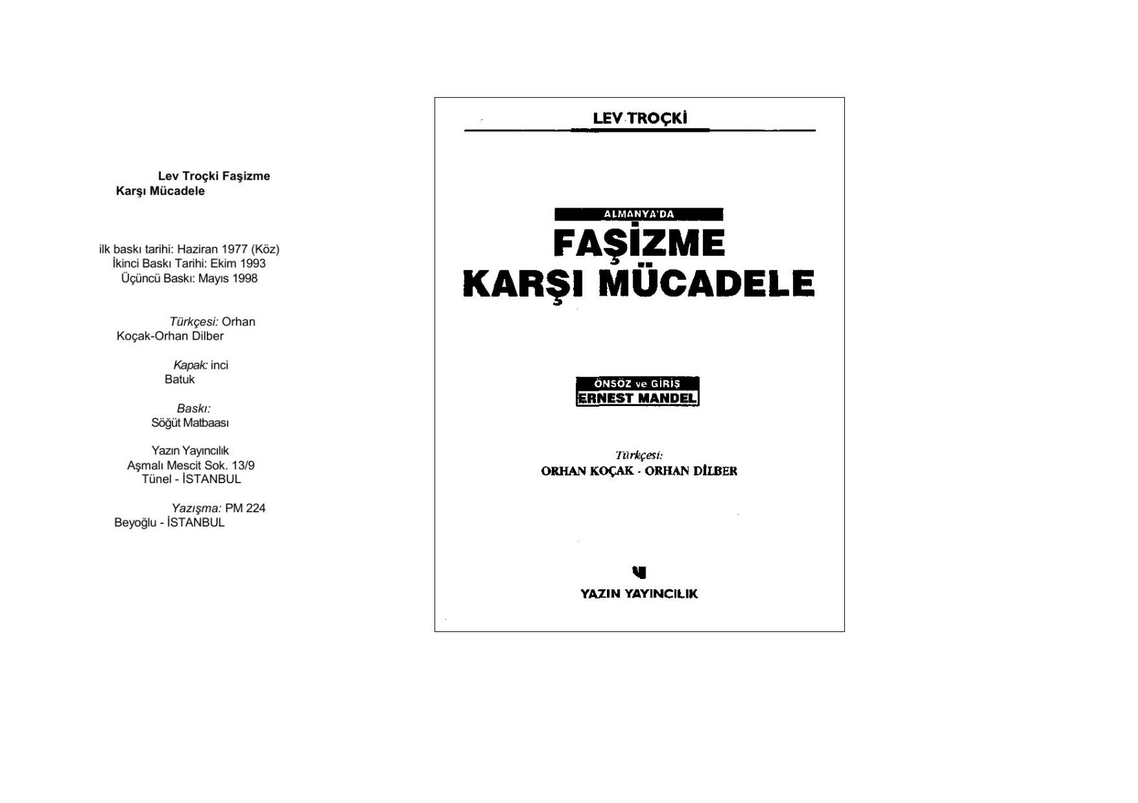 Faşizme Karşı Mücadele