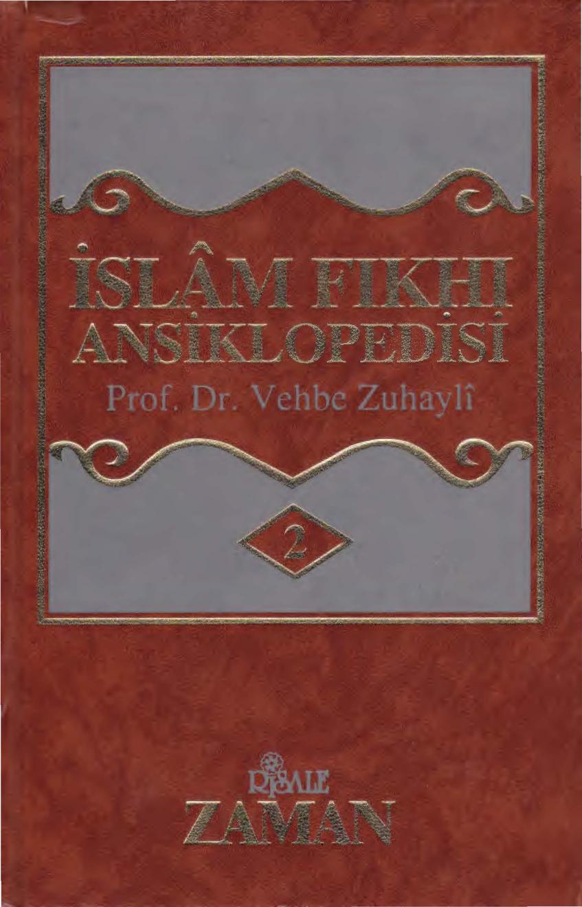 İslâm Fıkhı Ansiklopedisi Cilt 02