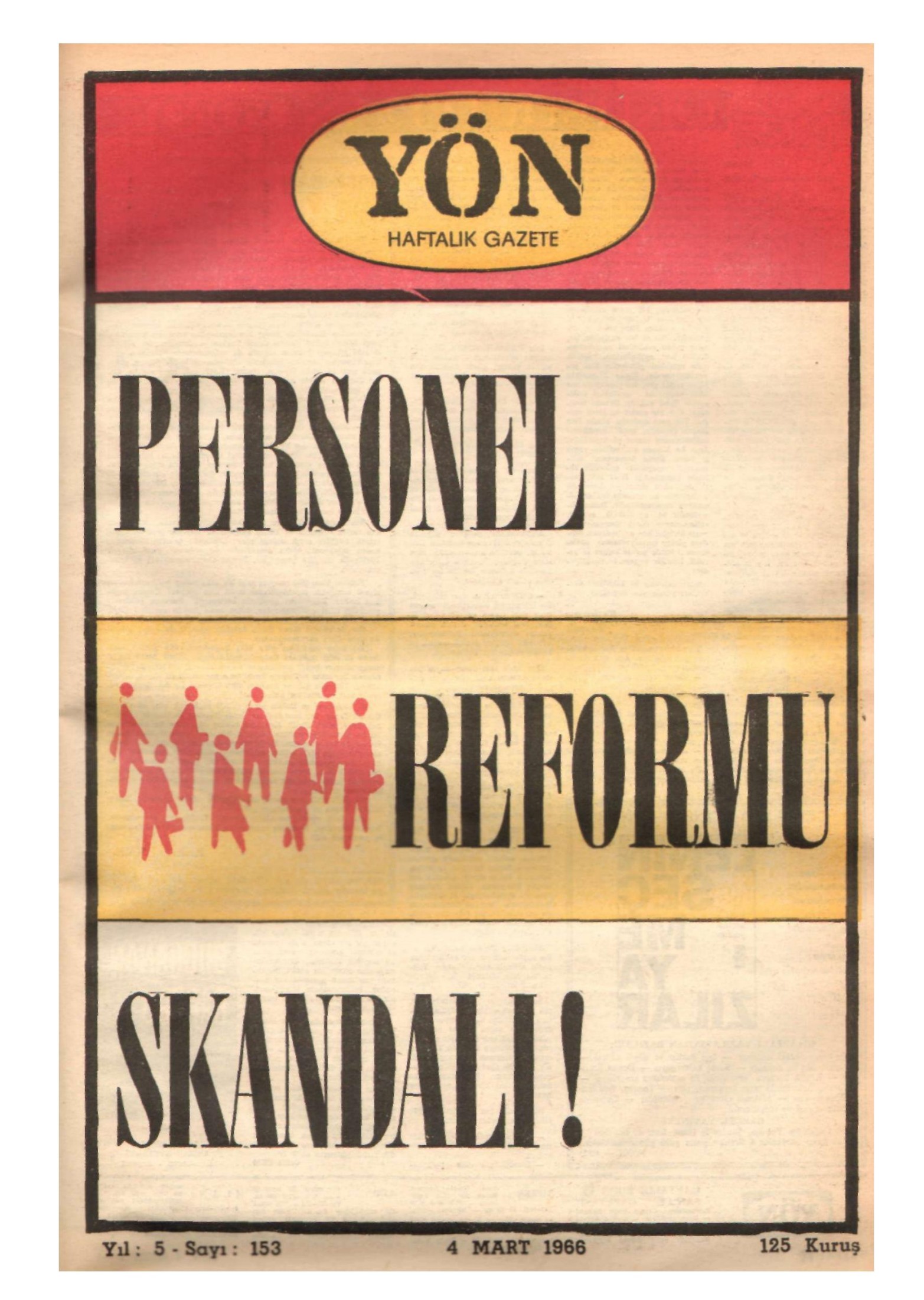 Yön Dergisi - C-5 - Yıl:5 Sayı:153