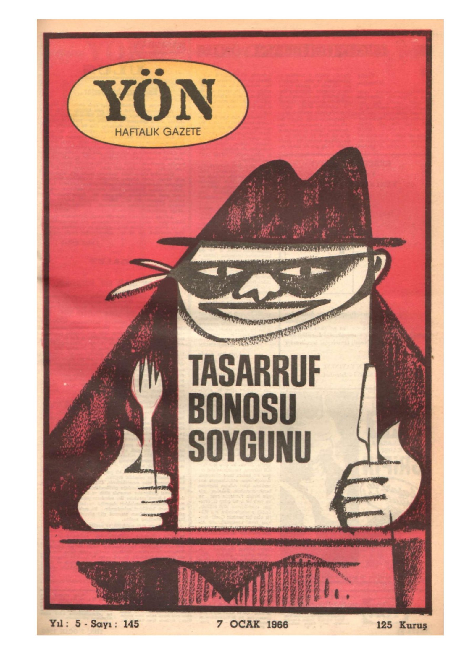 Yön Dergisi - C-5 - Yıl:5 Sayı:145