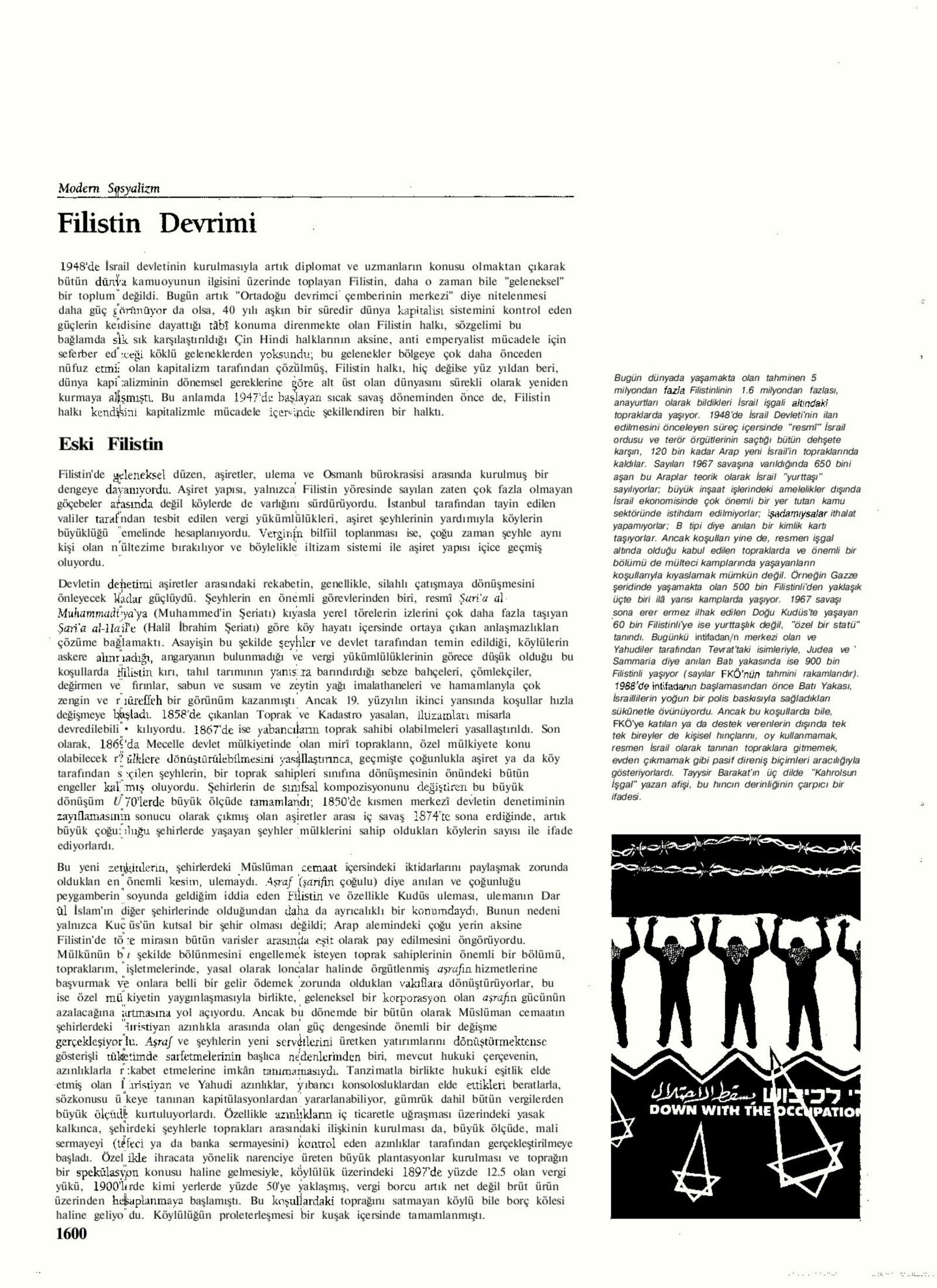 Modern Sosyalizm dergisi 50