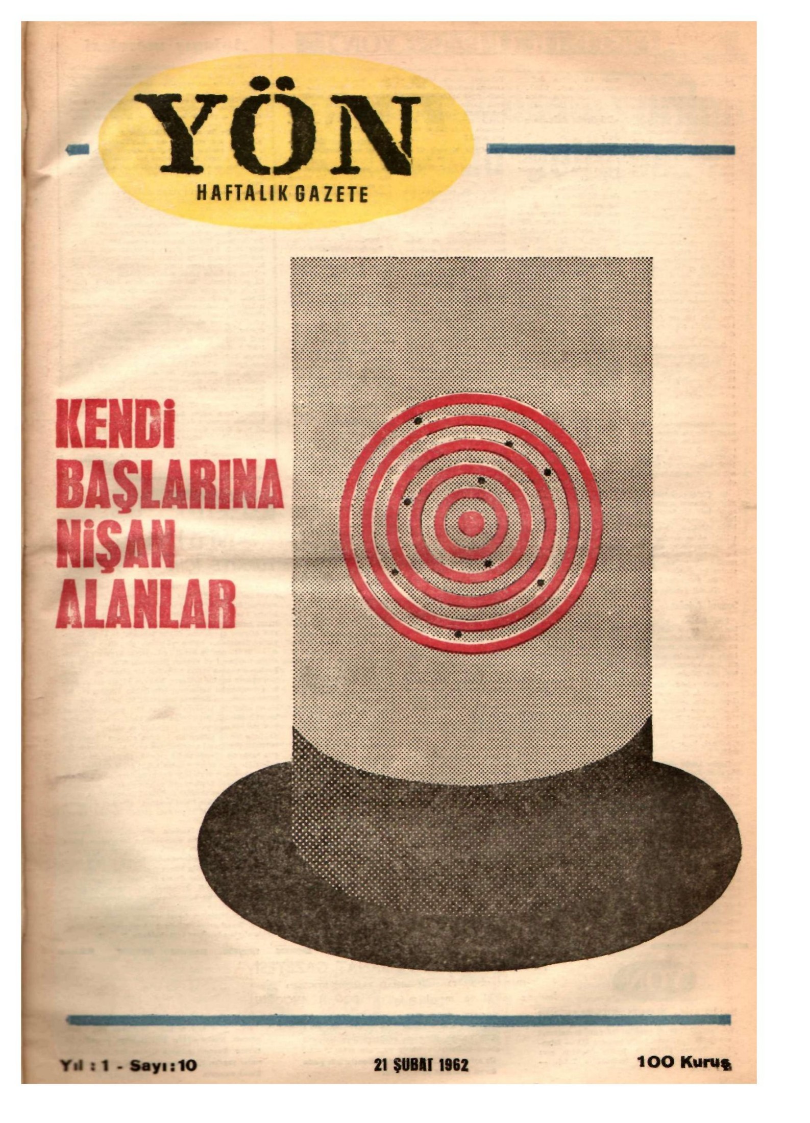 Yön Dergisi - C-1 - Yıl:1 Sayı:10