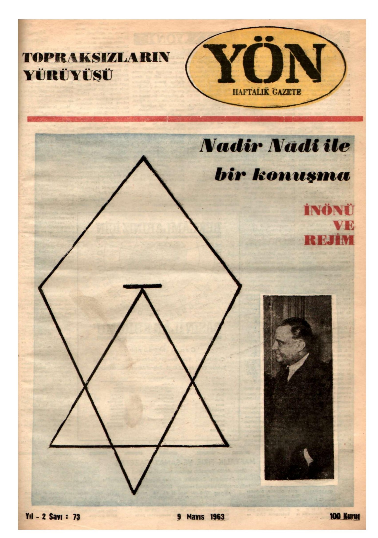 Yön Dergisi - C-2 - Yıl:2 Sayı:73