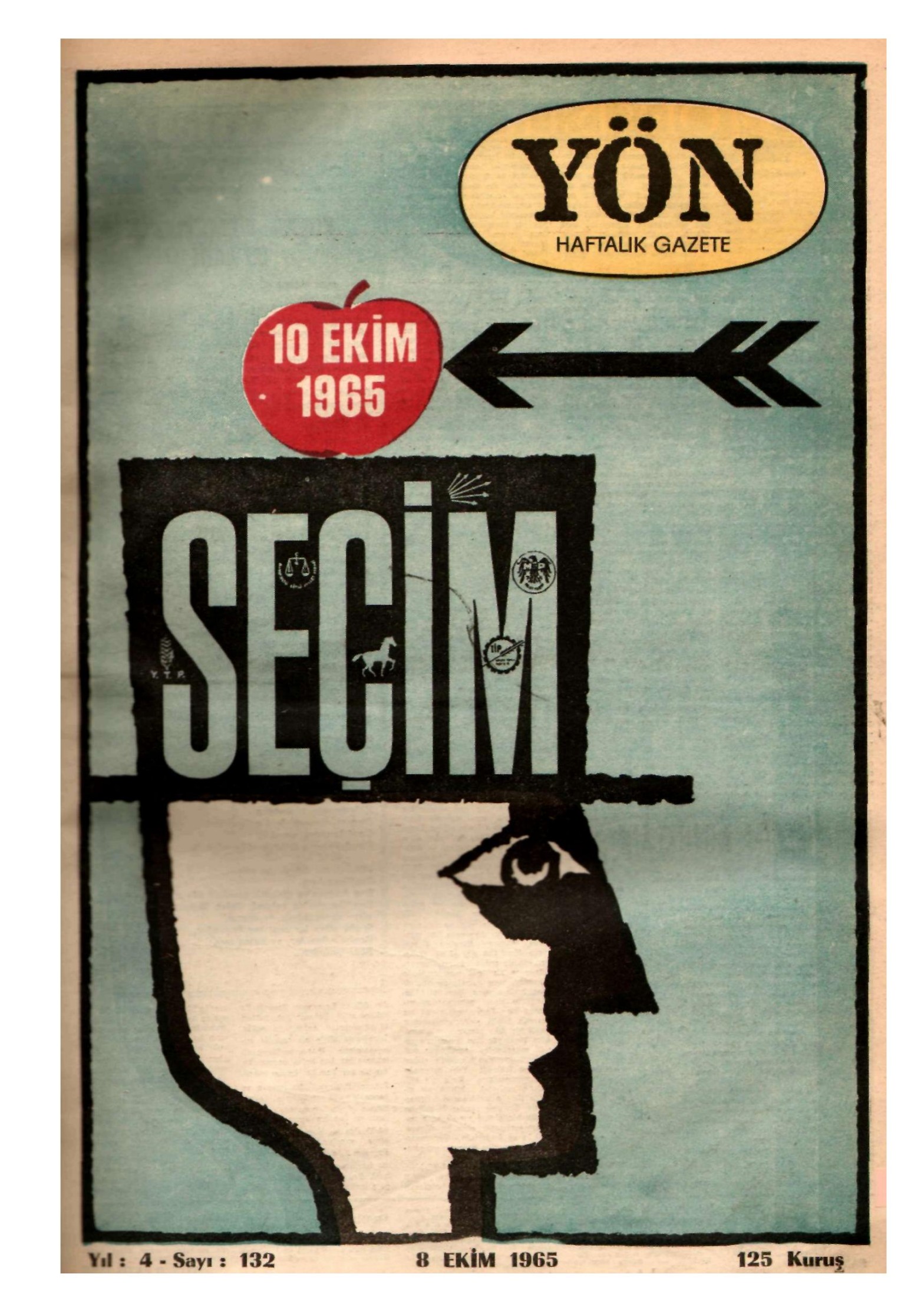 Yön Dergisi - C-4 - Yıl:4 Sayı:132