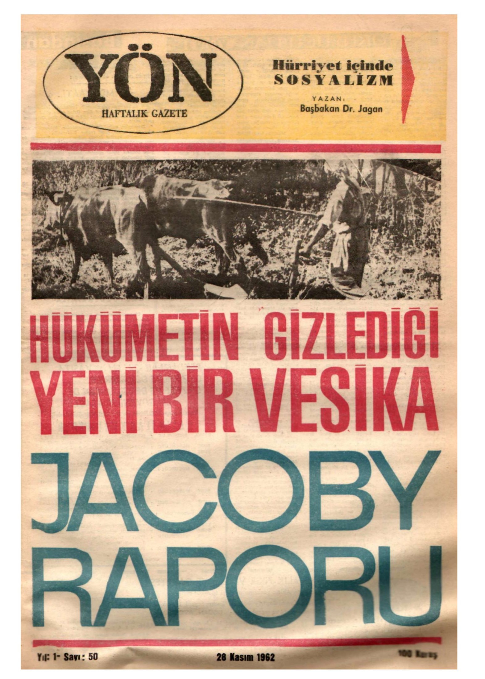 Yön Dergisi - C-1 - Yıl:1 Sayı:50